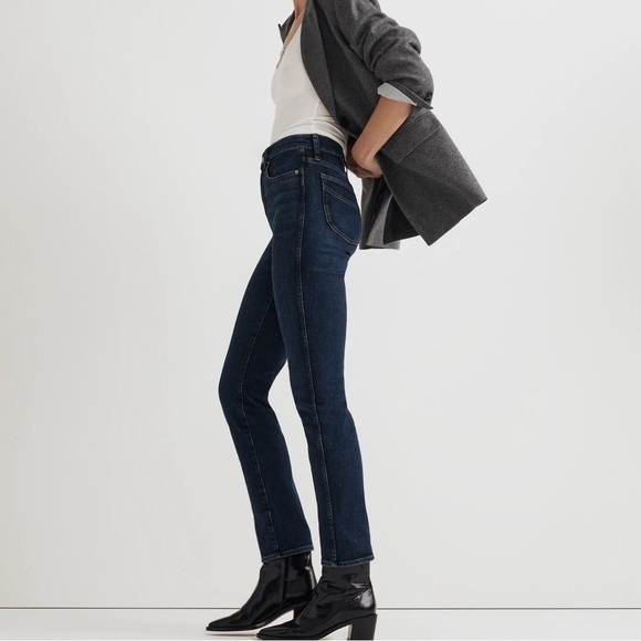 Madewell The Perfect Vintage Straight Leg Jeans in Myers Wash Size 25 - Picture 1 of 13